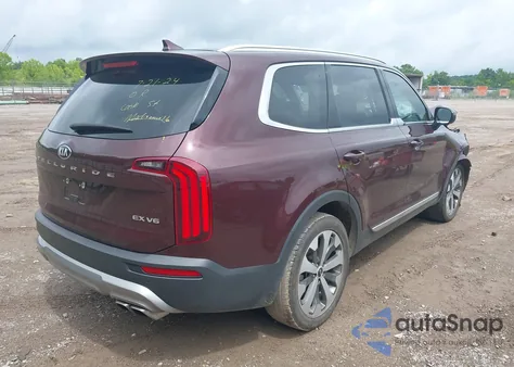 2020 Kia Telluride Ex из США, поврежденный, VIN 5XYP34HC4LG089856